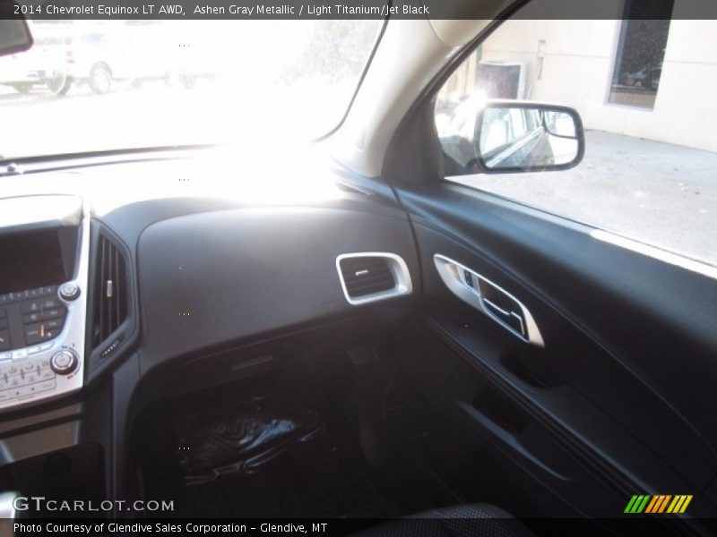 Ashen Gray Metallic / Light Titanium/Jet Black 2014 Chevrolet Equinox LT AWD