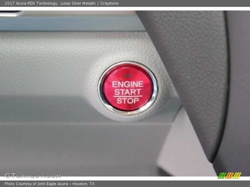 Lunar Silver Metallic / Graystone 2017 Acura RDX Technology