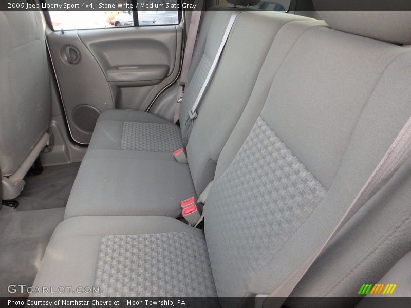 Stone White / Medium Slate Gray 2006 Jeep Liberty Sport 4x4