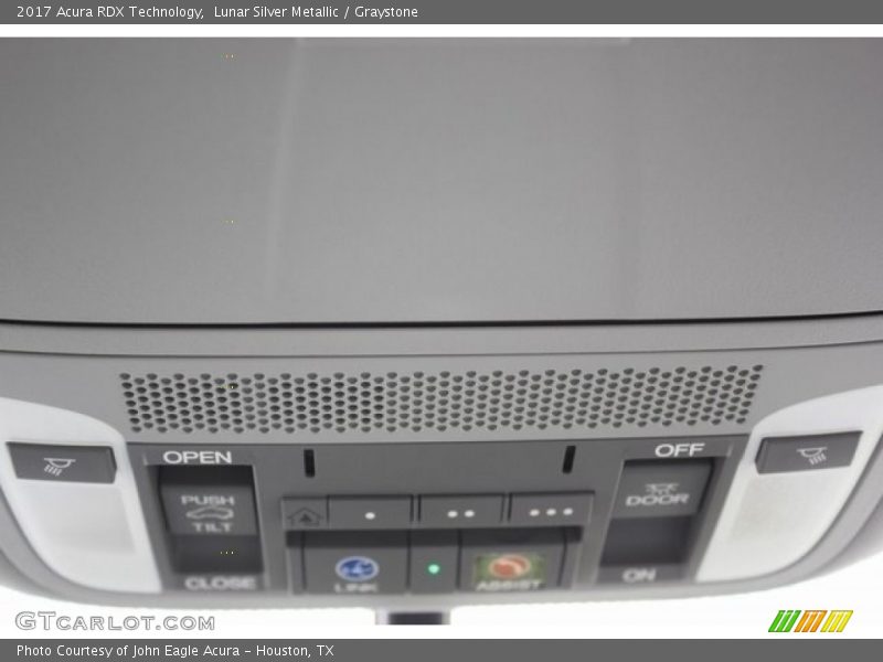 Lunar Silver Metallic / Graystone 2017 Acura RDX Technology