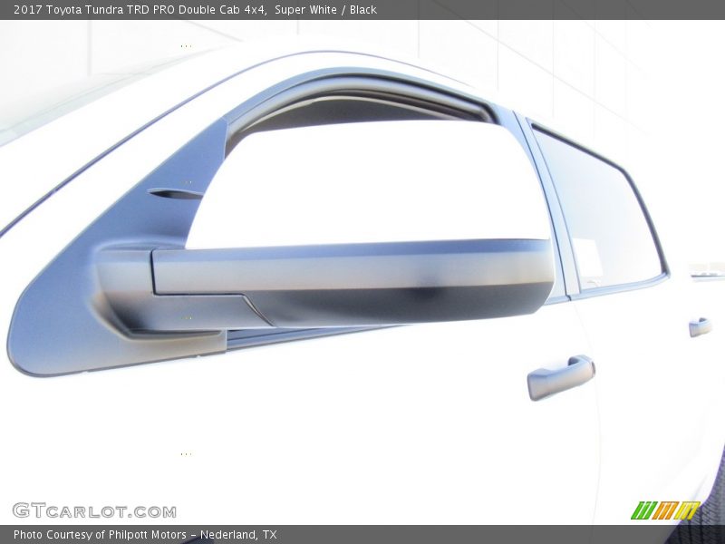 Super White / Black 2017 Toyota Tundra TRD PRO Double Cab 4x4