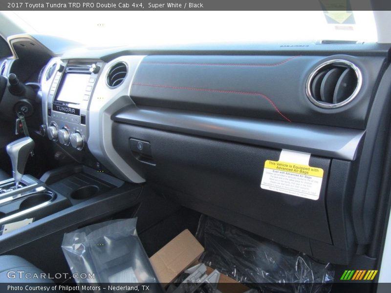 Super White / Black 2017 Toyota Tundra TRD PRO Double Cab 4x4