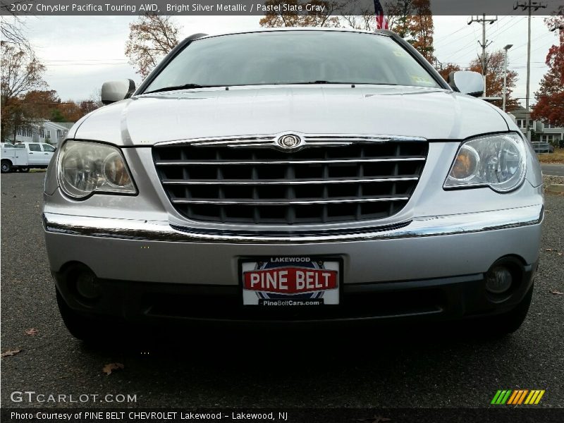 Bright Silver Metallic / Pastel Slate Gray 2007 Chrysler Pacifica Touring AWD