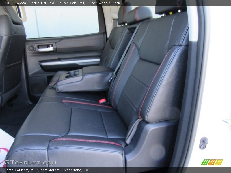Super White / Black 2017 Toyota Tundra TRD PRO Double Cab 4x4