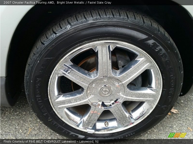 Bright Silver Metallic / Pastel Slate Gray 2007 Chrysler Pacifica Touring AWD