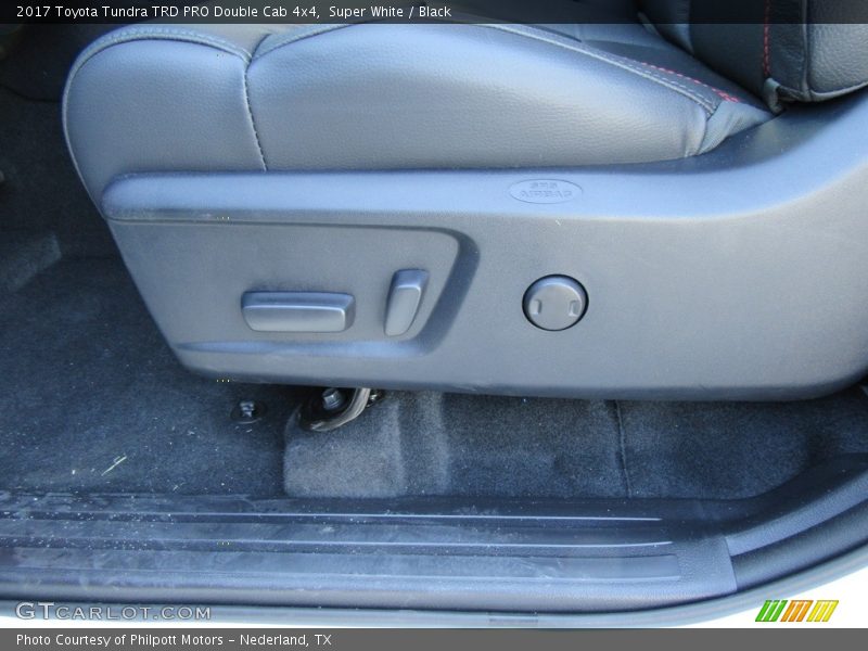 Super White / Black 2017 Toyota Tundra TRD PRO Double Cab 4x4