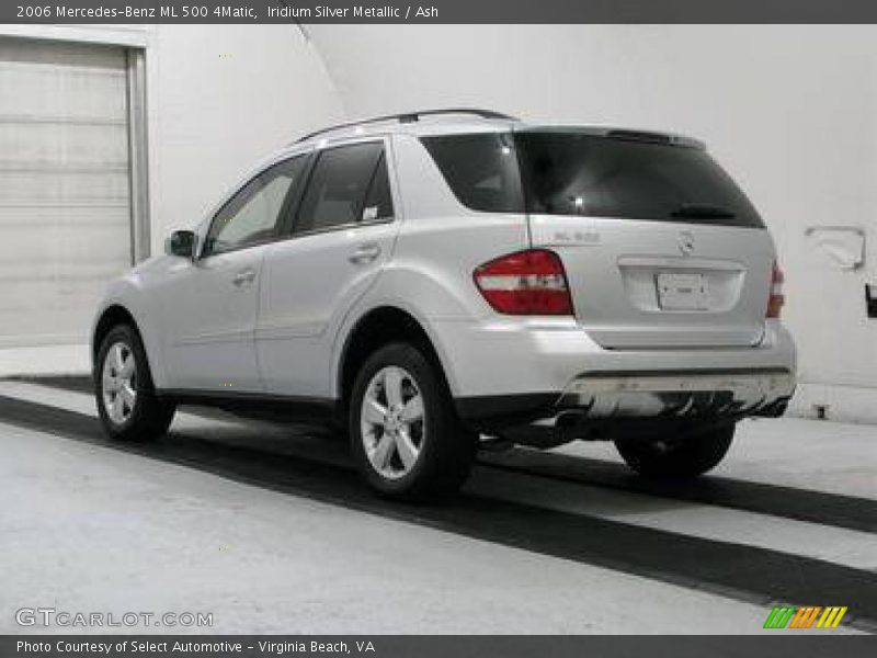Iridium Silver Metallic / Ash 2006 Mercedes-Benz ML 500 4Matic