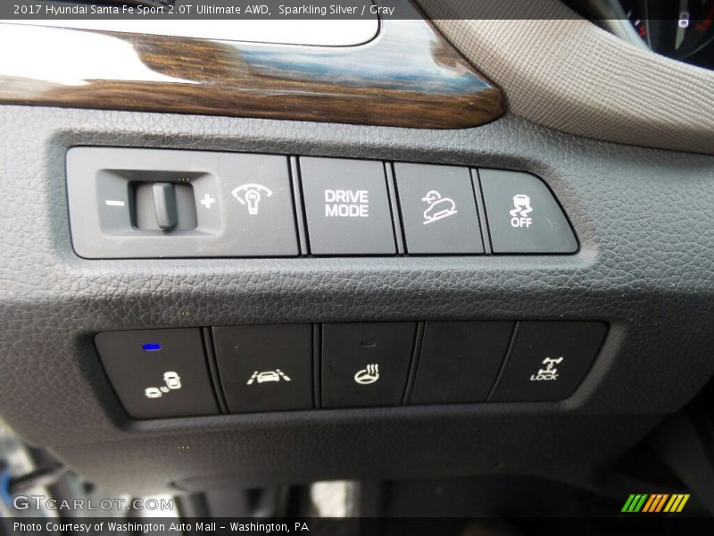 Controls of 2017 Santa Fe Sport 2.0T Ulitimate AWD