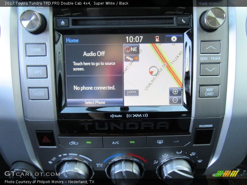 Super White / Black 2017 Toyota Tundra TRD PRO Double Cab 4x4