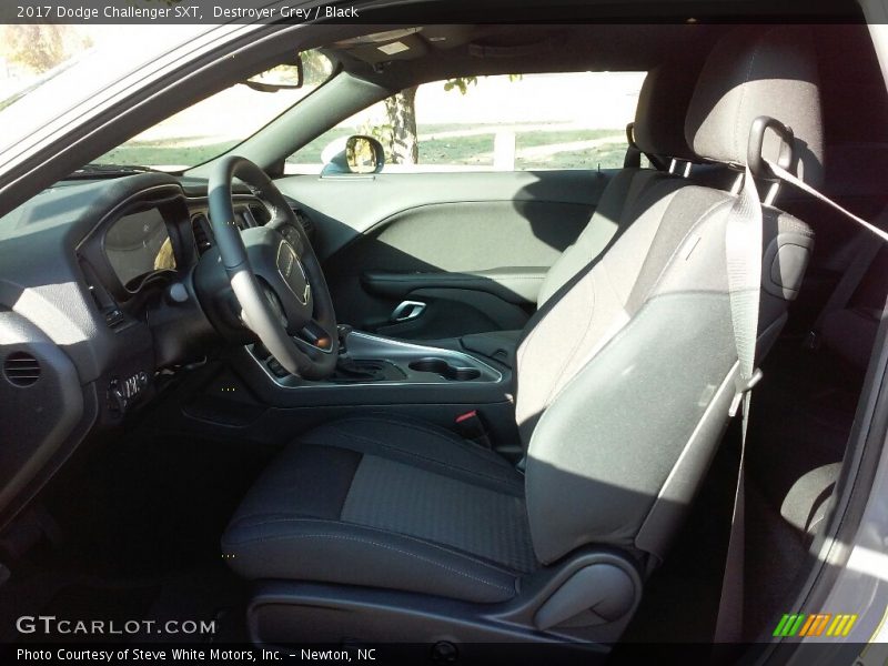 Front Seat of 2017 Challenger SXT