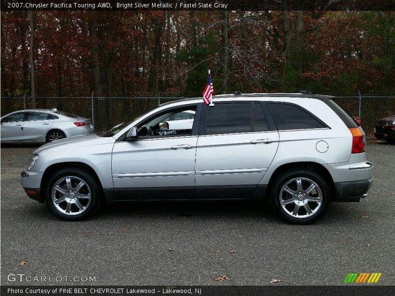 Bright Silver Metallic / Pastel Slate Gray 2007 Chrysler Pacifica Touring AWD