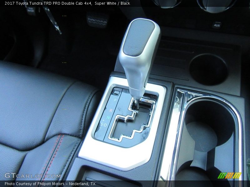 Super White / Black 2017 Toyota Tundra TRD PRO Double Cab 4x4