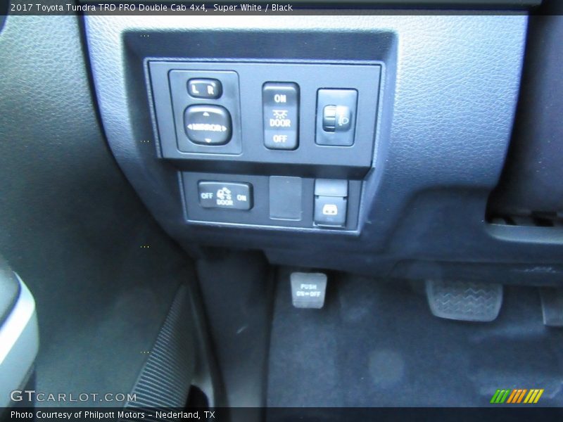 Super White / Black 2017 Toyota Tundra TRD PRO Double Cab 4x4