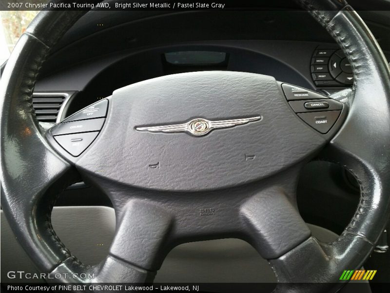 Bright Silver Metallic / Pastel Slate Gray 2007 Chrysler Pacifica Touring AWD
