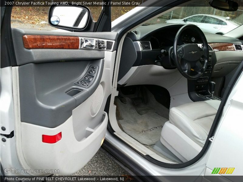 Bright Silver Metallic / Pastel Slate Gray 2007 Chrysler Pacifica Touring AWD
