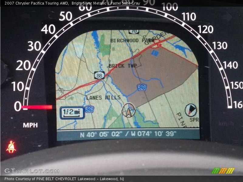 Bright Silver Metallic / Pastel Slate Gray 2007 Chrysler Pacifica Touring AWD