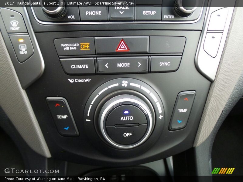 Controls of 2017 Santa Fe Sport 2.0T Ulitimate AWD