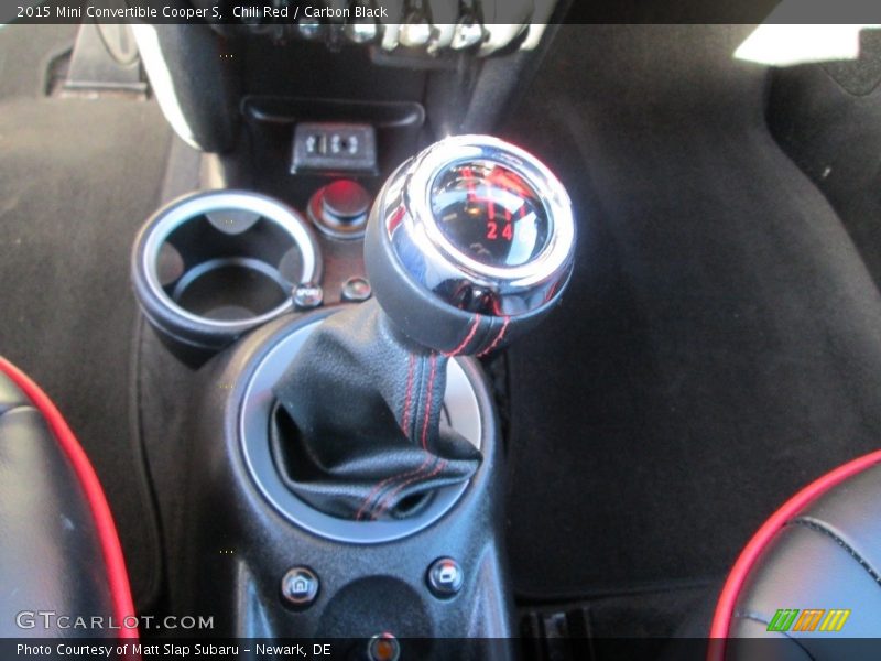 Chili Red / Carbon Black 2015 Mini Convertible Cooper S