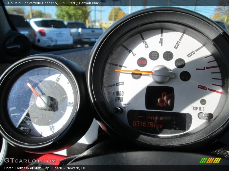 Chili Red / Carbon Black 2015 Mini Convertible Cooper S