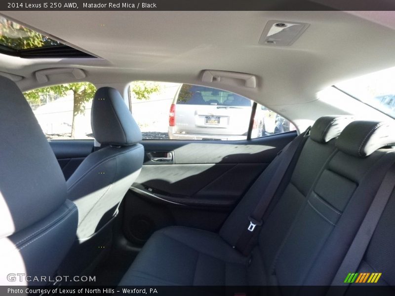 Matador Red Mica / Black 2014 Lexus IS 250 AWD