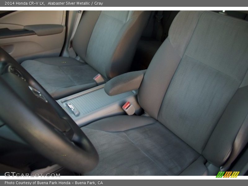 Alabaster Silver Metallic / Gray 2014 Honda CR-V LX