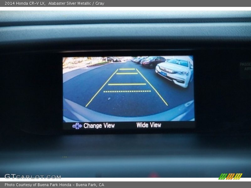 Alabaster Silver Metallic / Gray 2014 Honda CR-V LX