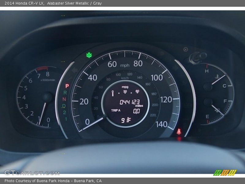 Alabaster Silver Metallic / Gray 2014 Honda CR-V LX