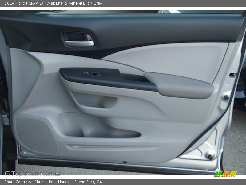 Alabaster Silver Metallic / Gray 2014 Honda CR-V LX