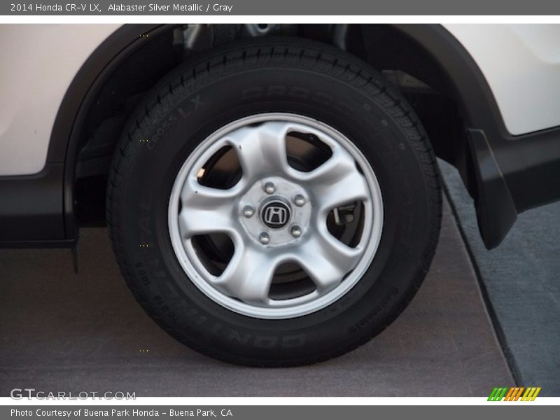 Alabaster Silver Metallic / Gray 2014 Honda CR-V LX