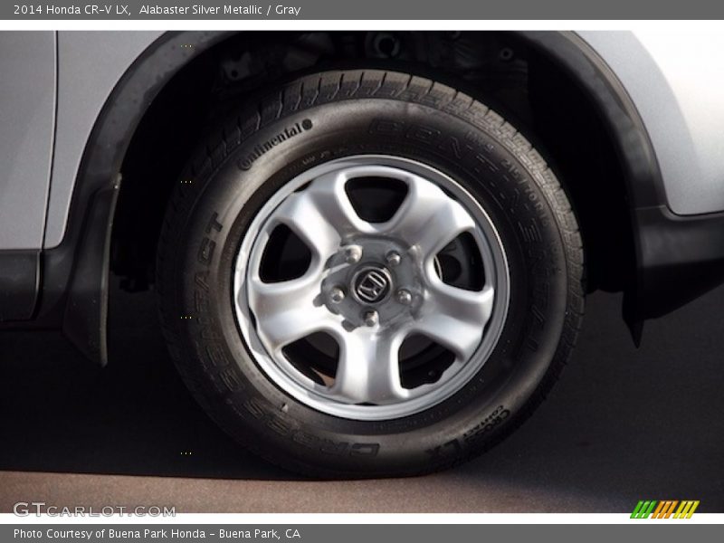 Alabaster Silver Metallic / Gray 2014 Honda CR-V LX