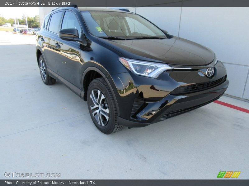 Front 3/4 View of 2017 RAV4 LE