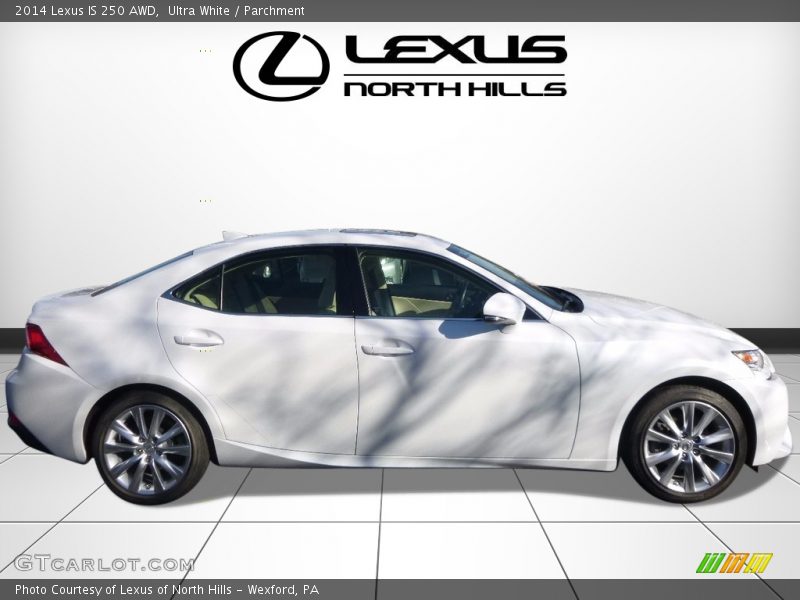 Ultra White / Parchment 2014 Lexus IS 250 AWD