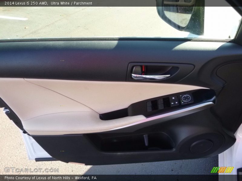 Ultra White / Parchment 2014 Lexus IS 250 AWD