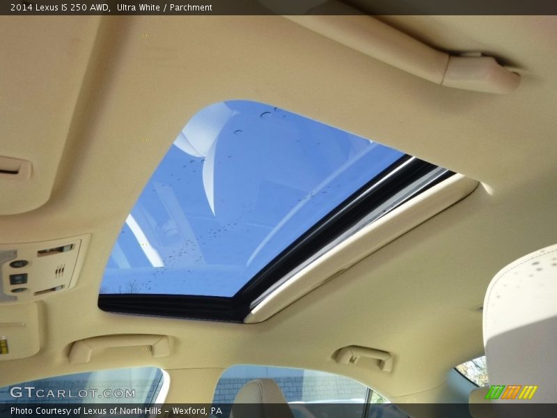 Ultra White / Parchment 2014 Lexus IS 250 AWD