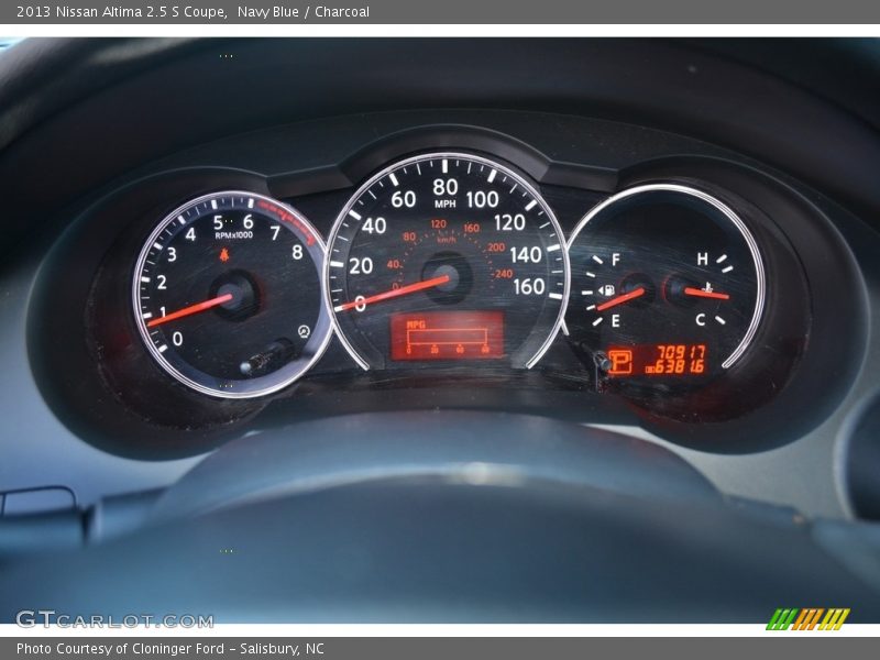 Navy Blue / Charcoal 2013 Nissan Altima 2.5 S Coupe