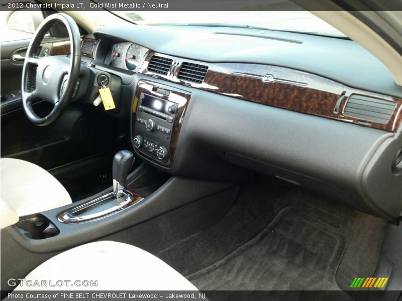 Gold Mist Metallic / Neutral 2012 Chevrolet Impala LT
