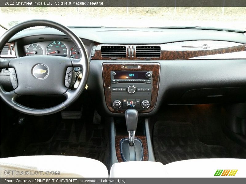 Gold Mist Metallic / Neutral 2012 Chevrolet Impala LT