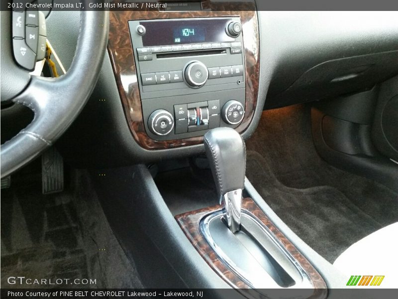 Gold Mist Metallic / Neutral 2012 Chevrolet Impala LT