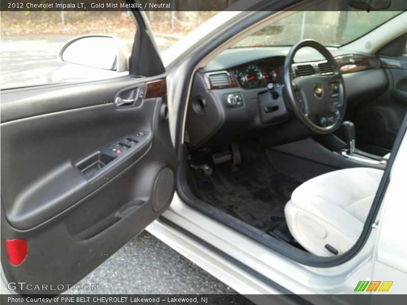 Gold Mist Metallic / Neutral 2012 Chevrolet Impala LT