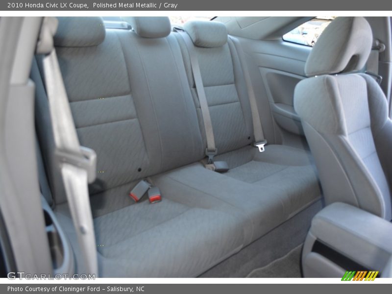 Polished Metal Metallic / Gray 2010 Honda Civic LX Coupe