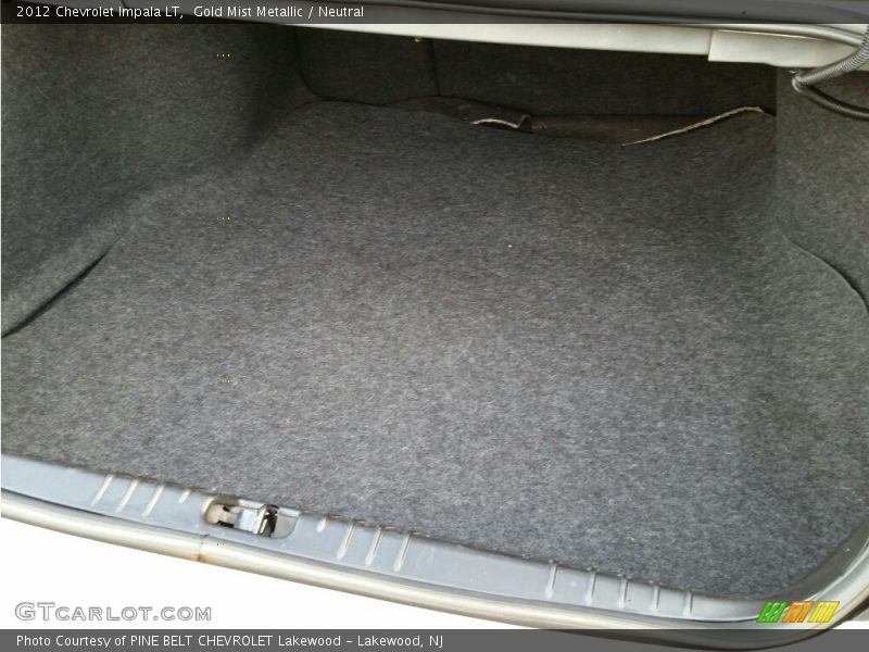 Gold Mist Metallic / Neutral 2012 Chevrolet Impala LT