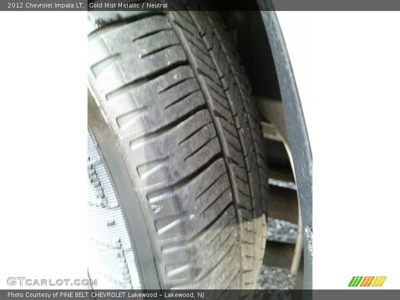 Gold Mist Metallic / Neutral 2012 Chevrolet Impala LT