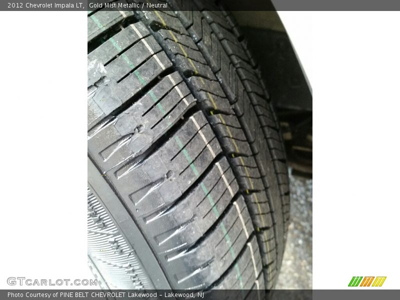 Gold Mist Metallic / Neutral 2012 Chevrolet Impala LT