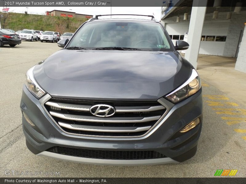 Coliseum Gray / Gray 2017 Hyundai Tucson Sport AWD