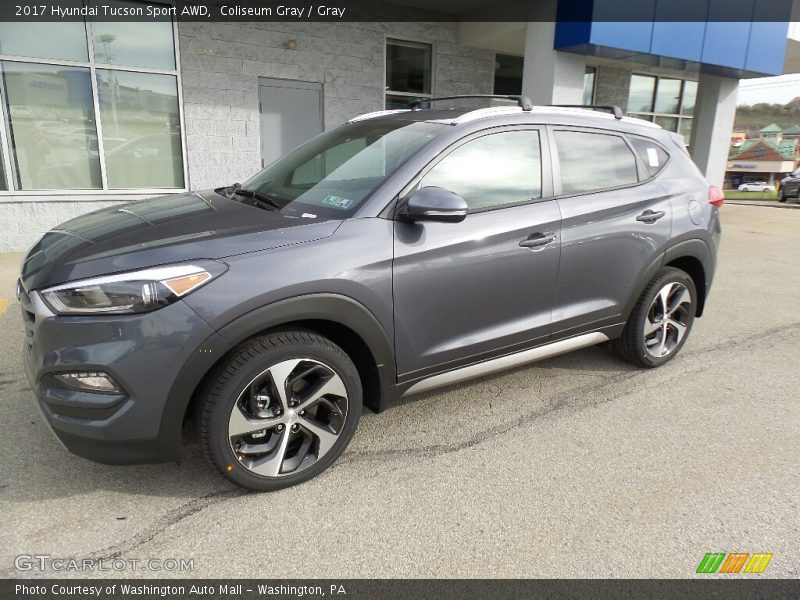 Coliseum Gray / Gray 2017 Hyundai Tucson Sport AWD