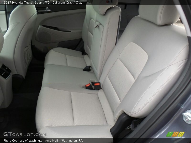 Rear Seat of 2017 Tucson Sport AWD