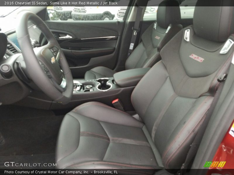 Front Seat of 2016 SS Sedan