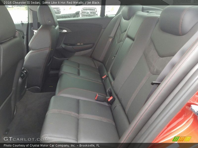 Rear Seat of 2016 SS Sedan