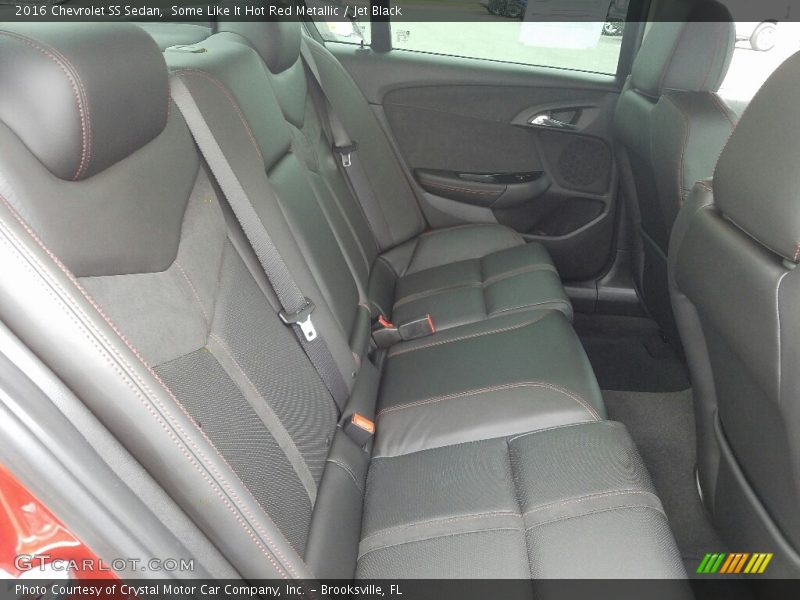 Rear Seat of 2016 SS Sedan