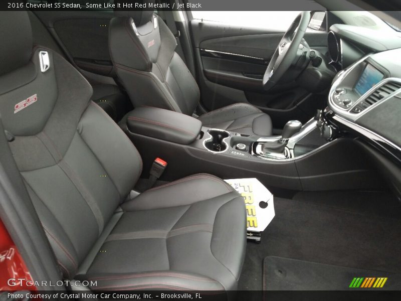 Front Seat of 2016 SS Sedan